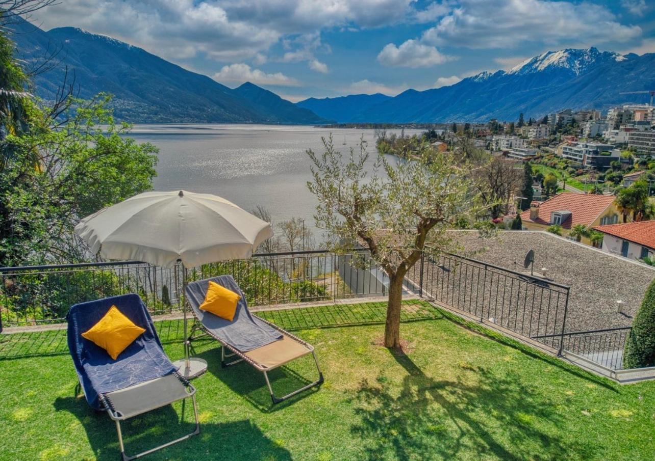 Casa Alla Roccabella Minusio Kültér fotó